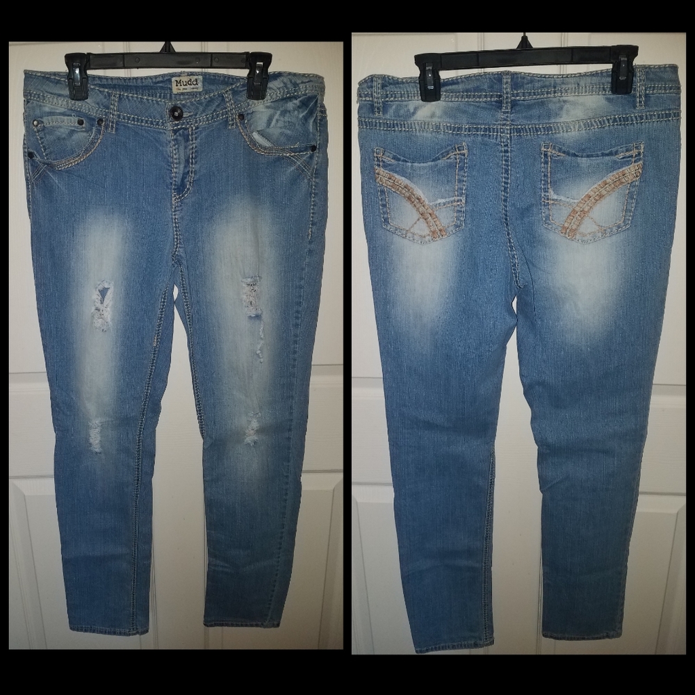 Mudd ripped jeans